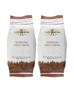 Miscela D'Oro Gran Crema Espresso Beans, 2/2.2 Lb Bags