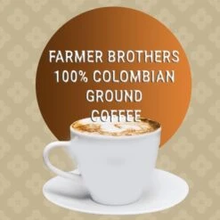 Farmer Brothers 100% Colombian Ground Coffee (40 Bags/2 Oz) -Miscela Drink Store 2 2