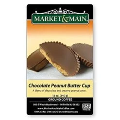 Market & Main® Chocolate Peanut Butter Cup Flavored Coffee (6 Bags/12 Oz) -Miscela Drink Store 41raklw6s2l 1