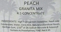 Tropical Sensations - Peach Granita Mix, 6 Bottles 64 Oz Each 8 Tropical Sensations - Peach Granita Mix, 6 Bottles 64 Oz Each -Miscela Drink Store 51evtrmbvwl