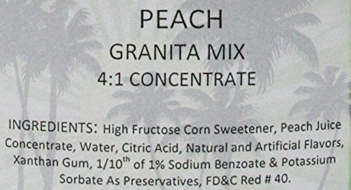 Tropical Sensations - Peach Granita Mix, 6 Bottles 64 Oz Each 5 Tropical Sensations - Peach Granita Mix, 6 Bottles 64 Oz Each - Image 3