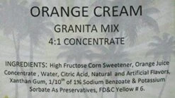 Orange Cream, Frozen Drink Mix Slush Machine Mix, 1 Bottle 64 Oz -Miscela Drink Store 51mspl4gmzl 1