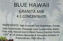 Granita Machine, Frozen Drink Blue Hawaii Slush Machine Cocktail Mix 1 Bottle -Miscela Drink Store 711pqanvdtl. sx679 1