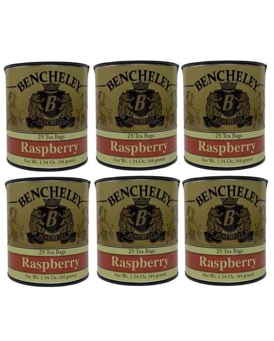 Bencheley Tea Bags,6/25 Ct Raspberry Tea 3 Bencheley Tea Bags,6/25 Ct Raspberry Tea