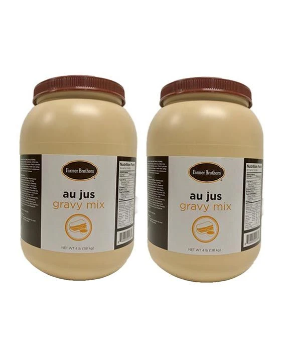 Farmer Brothers Au Jus Gravy Mix (2 Bottles/4 Lbs Ea.) 3 Farmer Brothers Au Jus Gravy Mix (2 Bottles/4 Lbs Ea.)