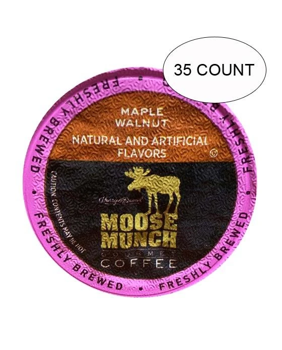 Moose Munch Coffee By Harry & David, Maple Walnut, 35 Single Serve Cups 3 Moose Munch Coffee By Harry & David, Maple Walnut, 35 Single Serve Cups
