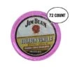 Jim Beam Bourbon Vanilla K-cup Single Serve Coffee, 72 Count 1 Jim Beam Bourbon Vanilla K-cup Single Serve Coffee, 72 Count -Miscela Drink Store Jim Beam Bourbon Vanilla Single Serve Cups 72 cups 2nd