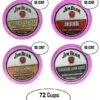 Jim Beam Coffee Single Serve Cups, Assorted Flavors,18 Cups Each -Miscela Drink Store Jim Beam Coffee Single Serve Cups Assorted Flavors 72 cups 2nd
