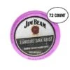 Jim Beam Dark Roast K-cup Single Serve Coffee, 72 Count -Miscela Drink Store Jim Beam Dark Roast Bourbon Flavored Single Serve Cups 72 cups 2nd