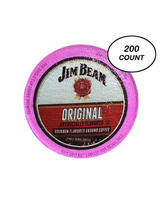 Jim Beam Original Single Serve Ground Coffee, 200 Count, Keurig 2.0 Compatible 3 Jim Beam Original Single Serve Ground Coffee, 200 Count, Keurig 2.0 Compatible
