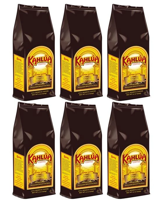 Kahlua Original Gourmet Ground Coffee (6 Bags/12 Oz) 3 Kahlua Original Gourmet Ground Coffee (6 Bags/12 Oz)