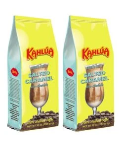 Kahlua Salted Carmel Gourmet Ground Coffee (2 Bags/10 Oz)