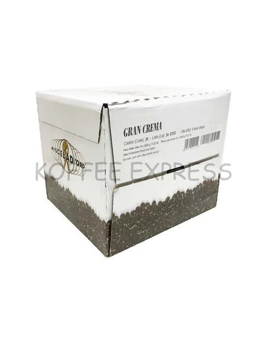 Miscela D'Oro Gran Crema Espresso Beans, 6/2.2 Lb Bags 3 Miscela D'Oro Gran Crema Espresso Beans, 6/2.2 Lb Bags