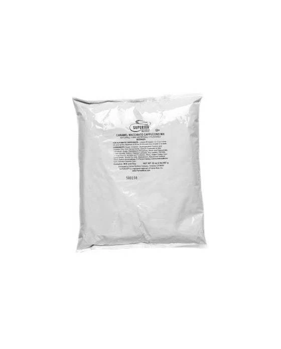 Superior Cappuccino Mix Caramel Macchiato 1 Bag (2 Lbs) 3 Superior Cappuccino Mix Caramel Macchiato 1 Bag (2 Lbs)