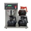 Curtis ALP3GTR63A000 G3 Alpha® Decanter 3 Station With 3 Lower Right Warmers - 120/220V -Miscela Drink Store alp3gtr12a000 1