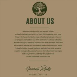 Ancient Roots Donut Shop Flavored Mushroom CoffeeBy Corim Premium Blends 2/12 Oz Bags -Miscela Drink Store ancient roots french vanilla flavored mushroom coffee french vanilla coffee4 2 1