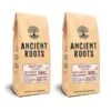 Ancient Roots Hazelnut Medium Roast Flavored Mushroom Ground Coffee 2/12 Oz Bags -Miscela Drink Store ancient roots hazelnut flavored mushroom coffee hazelnut coffee2bags