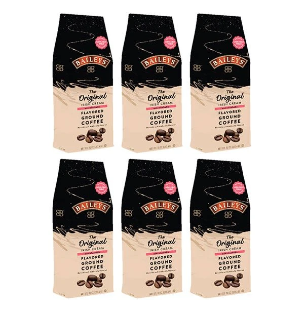 Baileys Bailey's, The Original Irish Cream, Flavored Ground Coffee, (6 Bags/10 Oz) 3 Baileys Bailey's, The Original Irish Cream, Flavored Ground Coffee, (6 Bags/10 Oz)