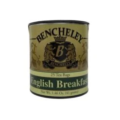 Bencheley Tea Bags, 6/25 Ct English Breakfast Tea -Miscela Drink Store bencheley english breakfast tea1