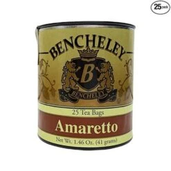 Bencheley Amaretto Tea, 25 Tea Bags (1.46 Oz) 9 Bencheley Amaretto Tea, 25 Tea Bags (1.46 Oz) -Miscela Drink Store bencheleyamaretto1 1