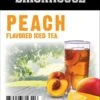Brickhouse Peach Flavored Iced Tea, 24/3 Oz Packets, Loose Leaf With Filters -Miscela Drink Store bhc peach iced tea