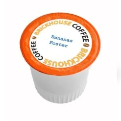 Brickhouse Single Serve Coffee, Bananas Foster, 72 Count 9 Brickhouse Single Serve Coffee, Bananas Foster, 72 Count -Miscela Drink Store brickhouse bananas foster single serve cups 12 cnt