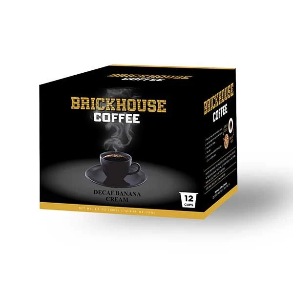 Brickhouse Single Serve Coffee, Decaf Banana Cream, 72 Count 4 Brickhouse Single Serve Coffee, Decaf Banana Cream, 72 Count - Image 2