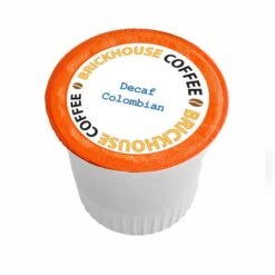 Brickhouse Single Serve Coffee, Decaf Colombian Blend, 72 Count 9 Brickhouse Single Serve Coffee, Decaf Colombian Blend, 72 Count -Miscela Drink Store brickhouse decaf colombian single serve cups 12 cntt