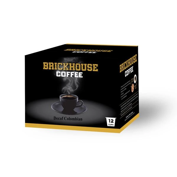 Brickhouse Single Serve Coffee, Decaf Colombian Blend, 72 Count 4 Brickhouse Single Serve Coffee, Decaf Colombian Blend, 72 Count - Image 2