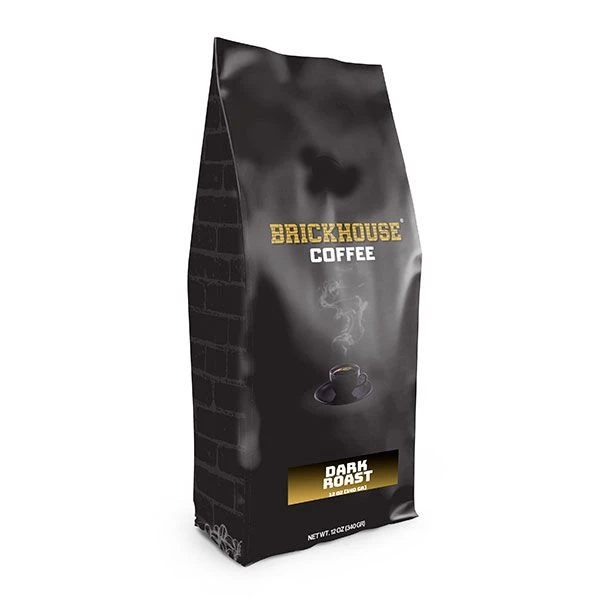 Brickhouse Ground Coffee, Dark Roast, 6/12 Oz Bags 4 Brickhouse Ground Coffee, Dark Roast, 6/12 Oz Bags - Image 2