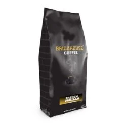 Brickhouse Ground Coffee, French Vanilla, 12oz Bag