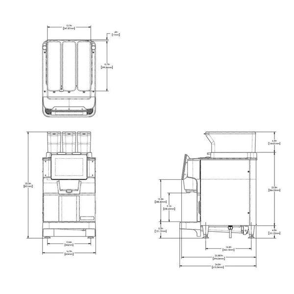 BUNN® Bunn 55400.0100 Fast Cup Bean To Cup With BUNNlink Wifi Coffee Brewer 208V 60 HZ 4 BUNN® Bunn 55400.0100 Fast Cup Bean To Cup With BUNNlink Wifi Coffee Brewer 208V 60 HZ - Image 2