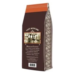 Cafe Mexicano Ground Coffee, Mexican Cinnamon, 1 Lb Bag (6 Pack) -Miscela Drink Store cafe mexicano ground coffee mexican cinnamon 1 lb bag back 2 1