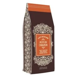 Cafe Mexicano Ground Coffee, Mexican Cinnamon, 1 Lb Bag (6 Pack) -Miscela Drink Store cafe mexicano ground coffee mexican cinnamon 1 lb bag 2 1