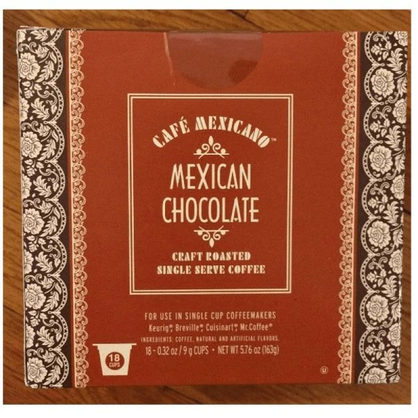 Cafe Mexicano Mexican Chocolate Single Serve Coffee 18 Pods 4 Cafe Mexicano Mexican Chocolate Single Serve Coffee 18 Pods - Image 2