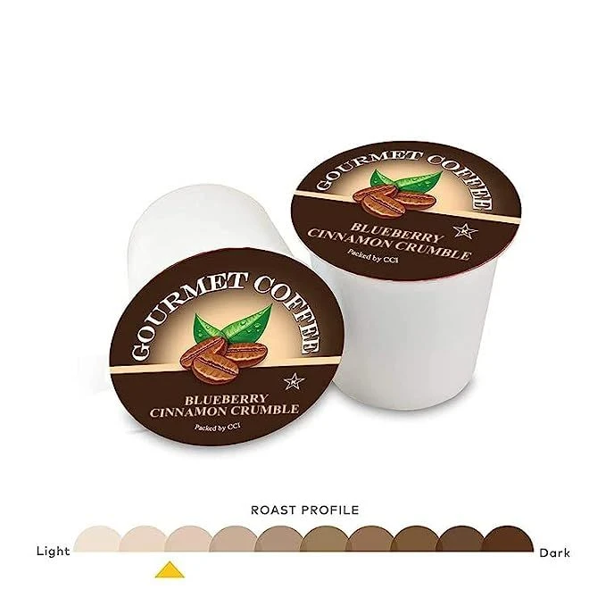 Caffe Noir Gourmet Coffee Blueberry Cinnamon, Single Serve Beverage Cups, 6 Box 12 Count Each 5 Caffe Noir Gourmet Coffee Blueberry Cinnamon, Single Serve Beverage Cups, 6 Box 12 Count Each - Image 3