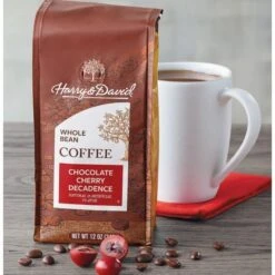 Harry & David Chocolate Cherry Decadence Coffee, 6 Bags (12 Oz Each) -Miscela Drink Store ccd1 2