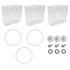 Crathco Triple Parts Kit: 5-Gallon Bowl 1288 (3-pack) & Preventative Maintenance Kit (3-pack)