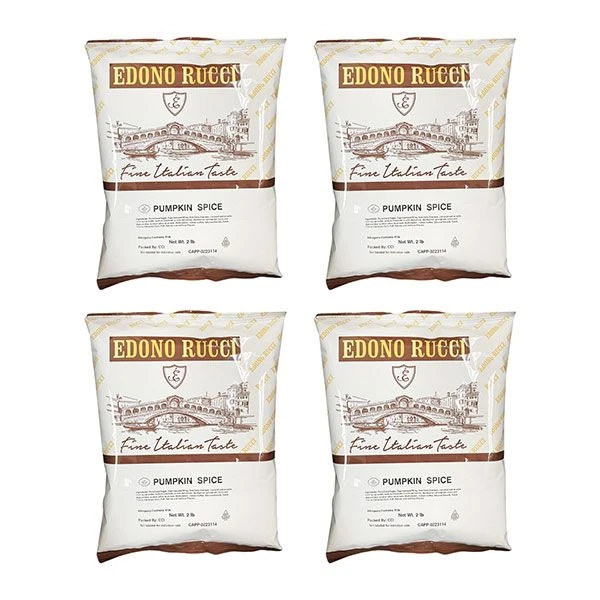Edono Rucci Pumpkin Spice Cappuccino Mix, 4 Bags (2 Lbs Each) 3 Edono Rucci Pumpkin Spice Cappuccino Mix, 4 Bags (2 Lbs Each)