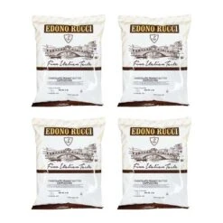 Edono Rucci Chocolate Peanut Butter Powdered Cappuccino Mix, 4 Bags( 2 Lbs Each)
