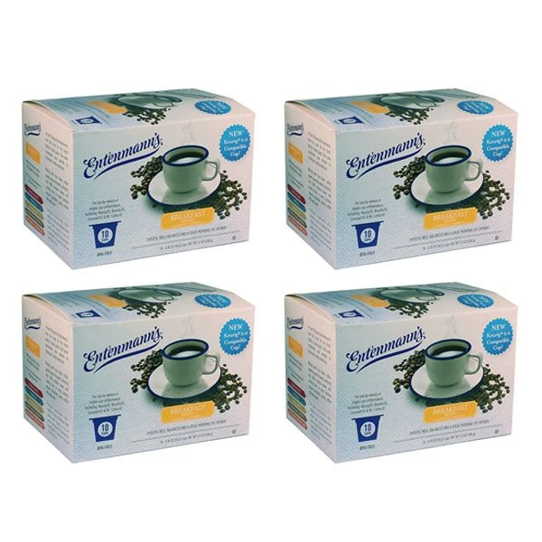 Entenmann's Single Serve Coffee, Breakfast Blend, 4/10 (40 Count) 3 Entenmann's Single Serve Coffee, Breakfast Blend, 4/10 (40 Count)