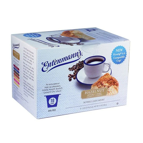 Entenmann's Single Serve Coffee, Hazelnut 4/10 (40 Count) 4 Entenmann's Single Serve Coffee, Hazelnut 4/10 (40 Count) - Image 2