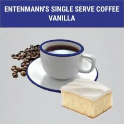 Entenmann's Single Serve Coffee Vanilla, 4/18 (72 Count) -Miscela Drink Store entvanilla 1 3