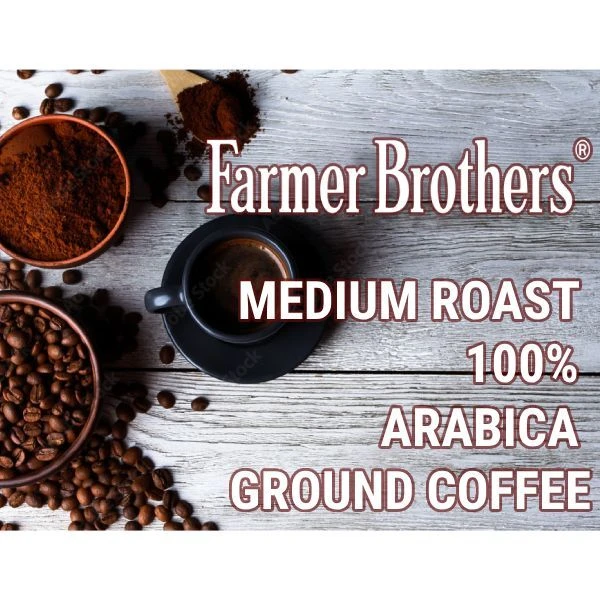 Farmer Brothers Medium Roast 100% Arabica Ground Coffee, 1/5 Lb Bag 5 Farmer Brothers Medium Roast 100% Arabica Ground Coffee, 1/5 Lb Bag - Image 3
