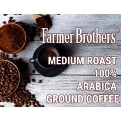 Farmer Brothers Medium Roast 100% Arabica Ground Coffee, 6/5 Lb Bags 7 Farmer Brothers Medium Roast 100% Arabica Ground Coffee, 6/5 Lb Bags -Miscela Drink Store farmer brothers arabica ground coffee2 2