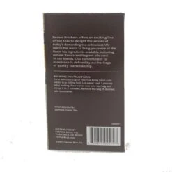 Farmer Brothers Premium Jasmine Green Hot Tea, 6/25 Ct Tea Boxes -Miscela Drink Store fbjasmine green hot tea1 1