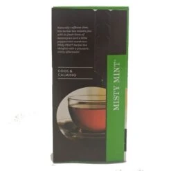 Farmer Brothers Premium: Misty Mint Hot Tea, 6/25 Ct Tea Boxes -Miscela Drink Store fbmisty mint2 2