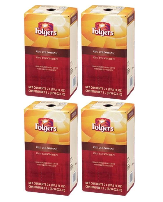 Folgers 2 Liter 100% Colombian (Four) 3 Folgers 2 Liter 100% Colombian (Four)