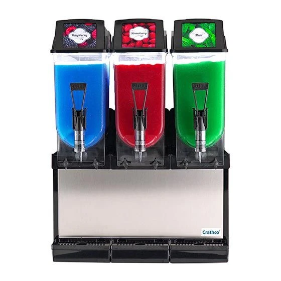 Crathco FROSTY 3 (1206-011) Triple 3.2 Gallon Granita / Slushy / Frozen Beverage Machine, 115V 3 Crathco FROSTY 3 (1206-011) Triple 3.2 Gallon Granita / Slushy / Frozen Beverage Machine, 115V