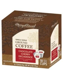 Harry & David Chocolate Cherry Decadence Single Serve Coffee, 4/18 Count 6 Harry & David Chocolate Cherry Decadence Single Serve Coffee, 4/18 Count -Miscela Drink Store harry david chocolate cherry decadence single serve coffee 1